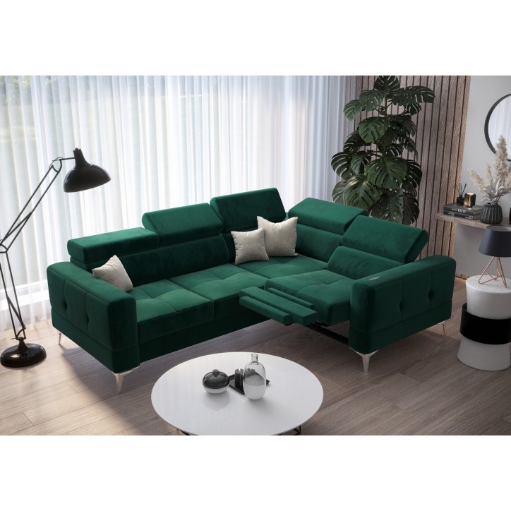Divano angolare trasformabile TOSCANIA 250 x 185 cm in diversi colori Divano angolare trasformabile TOSCANIA 250 x 185 cm in diversi colori