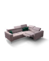Canapé d'angle convertible TOSCANIA 250 x 185 cm en plusieurs couleurs