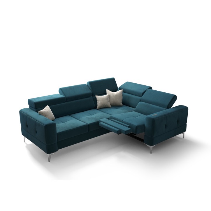 copy of Canapé d'angle reversible convertible ANDRE 202 x 85 cm en plusieurs couleurs