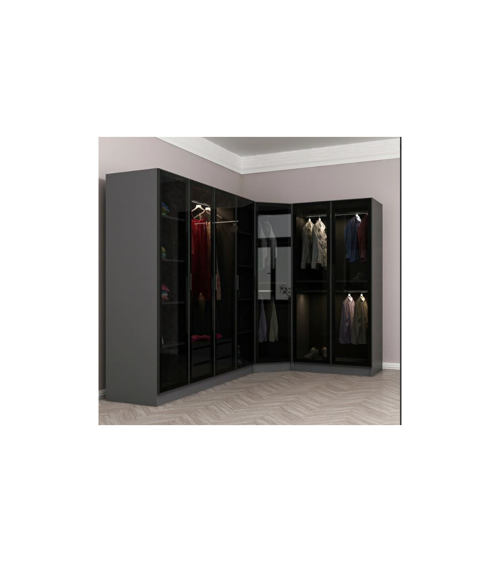 Armoire Coulissante 2 Portes Minar Kale 190 x 60 x 120