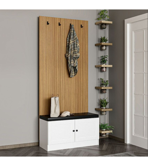 Meuble d'entrée ROBIN HOME LUNA 80 x 180 cm