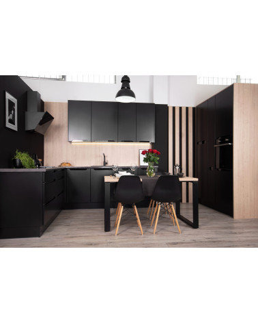 Ensemble Cuisine GOYA PREMIUM LINE noir 300 cm