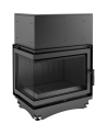 cheminée ZUZIA  BS vitre à gauche 15 kw