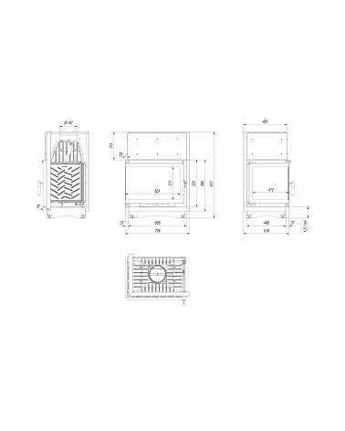 Takkasydän ZUZIA 15kW