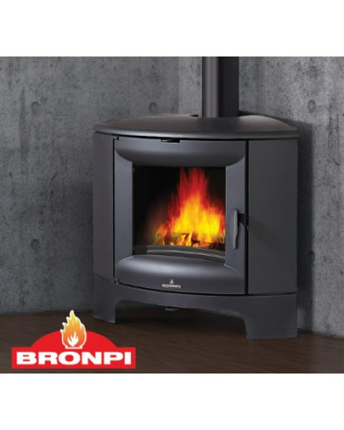Poêle à bois en fonte  11 kW BREM