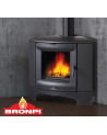 Poêle à bois en fonte  11 kW BREM