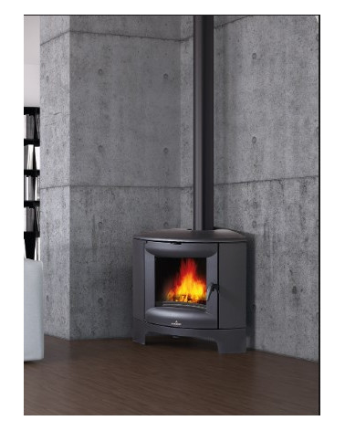 Gietijzeren houtkachel MARACAY 3-zijdig glas 14 kW
