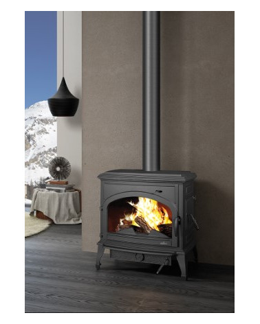 Poêle à bois en fonte  10 kW ETNA