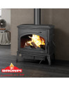 Estufa de leña de hierro fundido ETNA de 14 kW