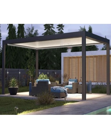 Pergola 4x3m Puhket - éclairage LED