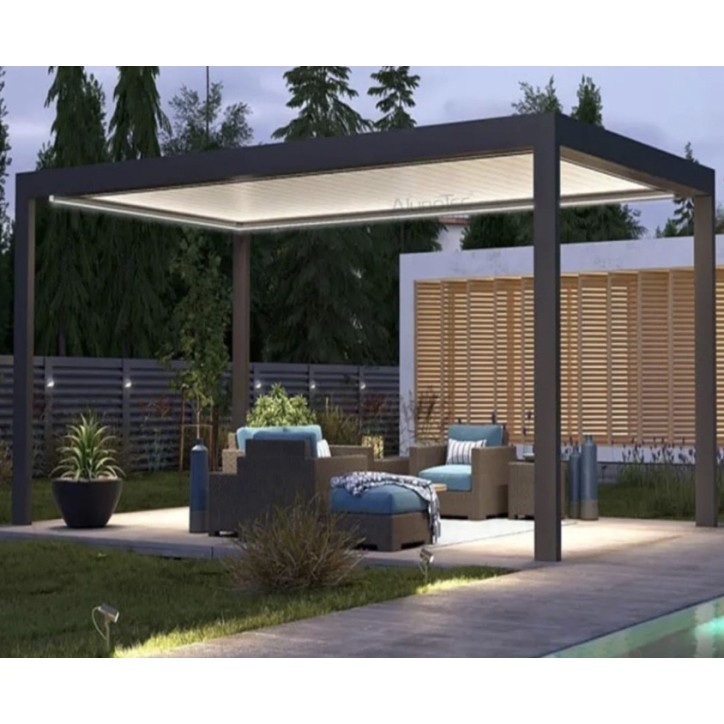 Pergola 4x3m Puhket - éclairage LED