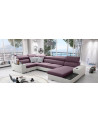 copy of Canapé d'angle reversible convertible ANDRE 202 x 85 cm en plusieurs couleurs