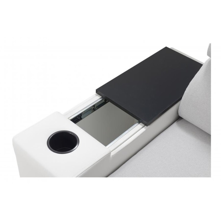 copy of Canapé d'angle reversible convertible ANDRE 202 x 85 cm en plusieurs couleurs