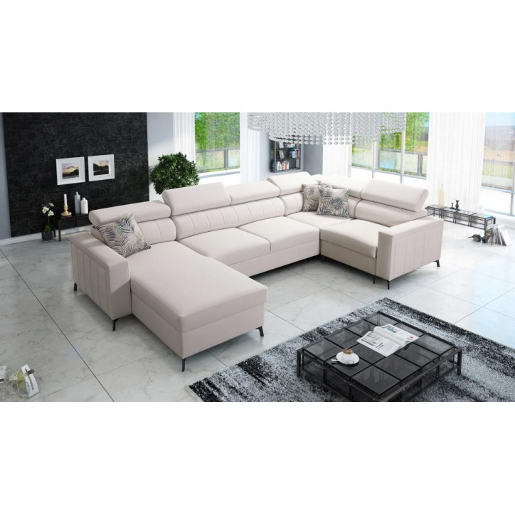 Canapé d'angle convertible BALTICO V MAXI 351 x 183 x 198 cm en plusieurs couleurs Canapé d'angle convertible BALTICO V MAXI 351 x 183 x 198 cm en plusieurs couleurs