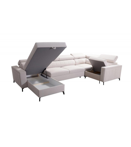 Sofá rinconera convertible BALTICO V MAXI 351 x 183 x 198 cm en varios colores