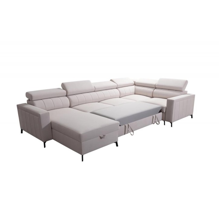 copy of Canapé d'angle reversible ANDRE 202 x 85 cm en plusieurs couleurs