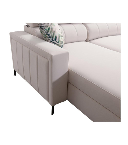 Canapé d'angle convertible BALTICO V MAXI 351 x 183 x 198 cm en plusieurs couleurs