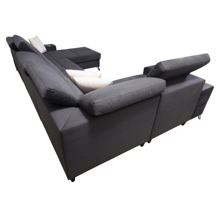 copy of Canapé d'angle reversible convertible ANDRE 202 x 85 cm en plusieurs couleurs