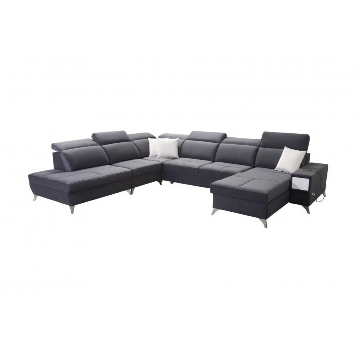copy of Canapé d'angle reversible ANDRE 202 x 85 cm en plusieurs couleurs