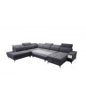 copy of Canapé d'angle reversible convertible ANDRE 202 x 85 cm en plusieurs couleurs