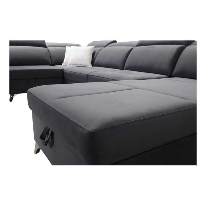 copy of Canapé d'angle reversible convertible ANDRE 202 x 85 cm en plusieurs couleurs