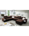 copy of Canapé d'angle reversible convertible ANDRE 202 x 85 cm en plusieurs couleurs