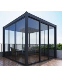 Pergola/ veranda Alexia 4x4m en aluminium