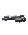 copy of Canapé d'angle reversible convertible ANDRE 202 x 85 cm en plusieurs couleurs