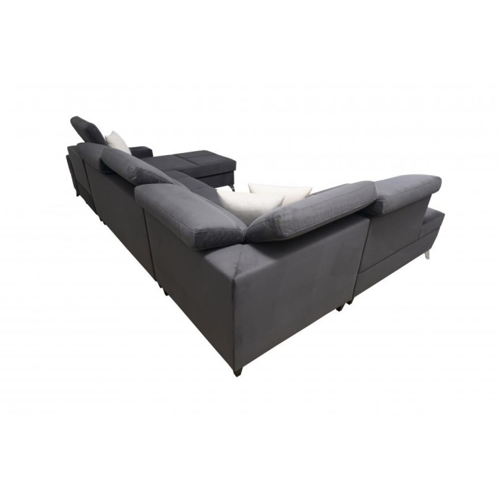 Sofá rinconera convertible DEUS VI 364 x 221 cm en varios colores