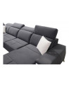 copy of Canapé d'angle reversible convertible ANDRE 202 x 85 cm en plusieurs couleurs
