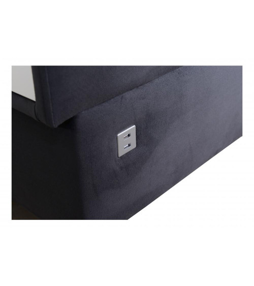 Sofá rinconera convertible DEUS VI 364 x 221 cm en varios colores