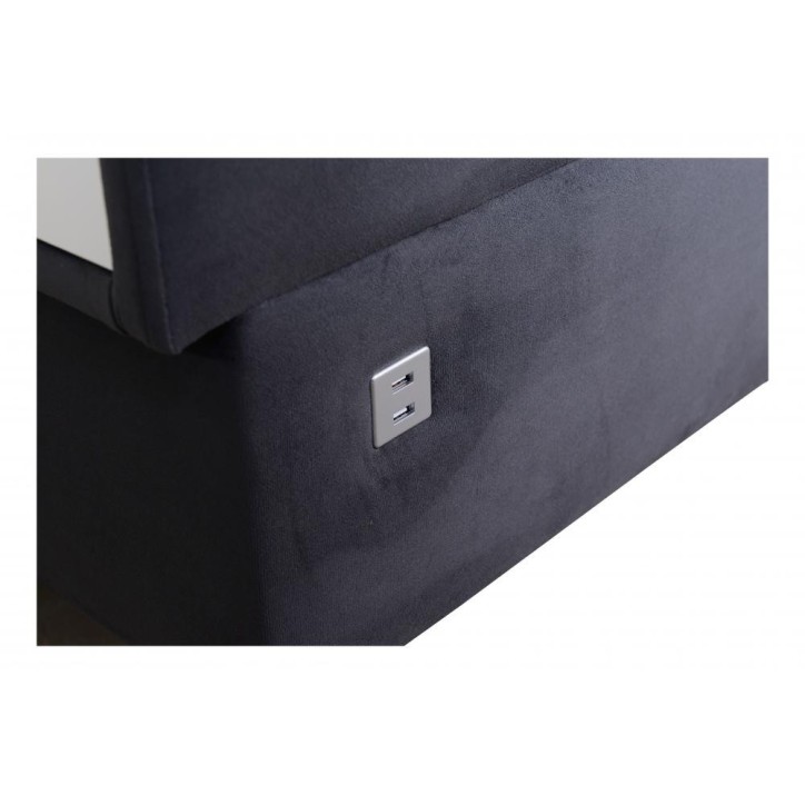 copy of Canapé d'angle reversible convertible ANDRE 202 x 85 cm en plusieurs couleurs