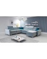 copy of Canapé d'angle reversible convertible ANDRE 202 x 85 cm en plusieurs couleurs