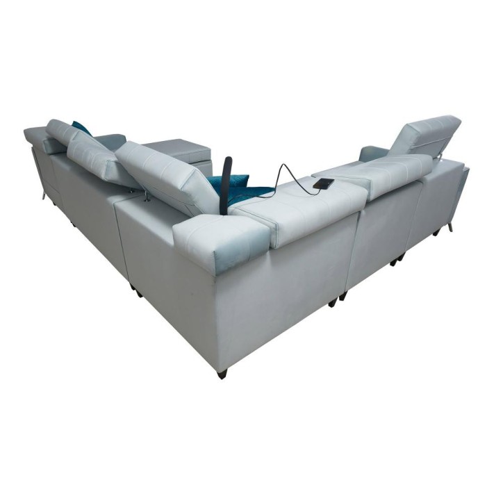 copy of Canapé d'angle reversible convertible ANDRE 202 x 85 cm en plusieurs couleurs