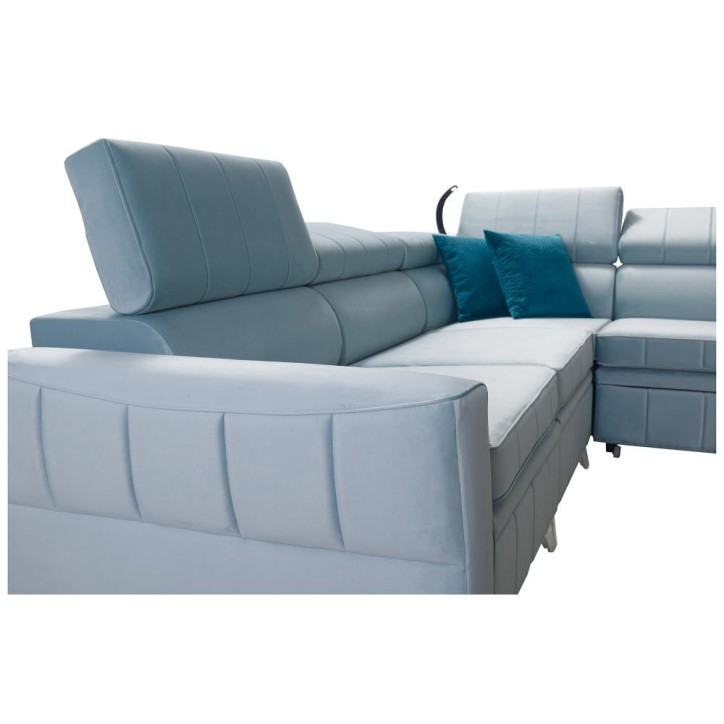 Canapé d'angle convertible BARTEZ VII 328 x 272 x 174 cm en plusieurs couleurs Canapé d'angle convertible BARTEZ VII 328 x 272 x 174 cm en plusieurs couleurs