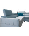 copy of Canapé d'angle reversible convertible ANDRE 202 x 85 cm en plusieurs couleurs