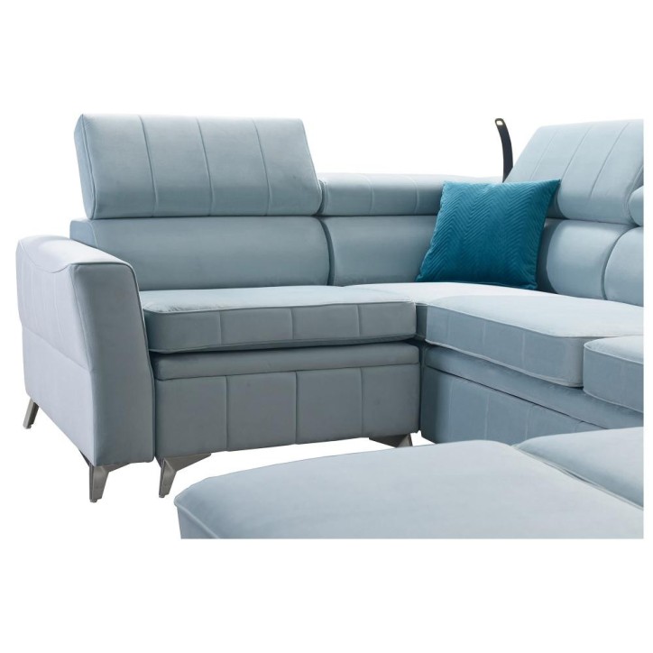Canapé d'angle convertible BARTEZ V 362 x 196 x 218 cm en plusieurs couleurs Canapé d'angle convertible BARTEZ V 362 x 196 x 218 cm en plusieurs couleurs