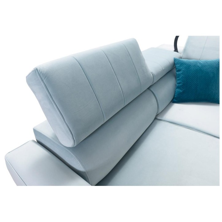 copy of Canapé d'angle reversible convertible ANDRE 202 x 85 cm en plusieurs couleurs