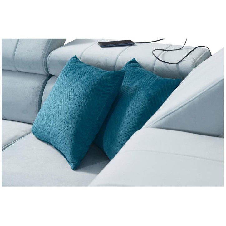 Canapé d'angle convertible BARTEZ V 362 x 196 x 218 cm en plusieurs couleurs Canapé d'angle convertible BARTEZ V 362 x 196 x 218 cm en plusieurs couleurs