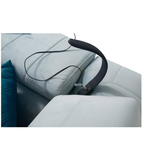 Canapé d'angle convertible BARTEZ V 362 x 196 x 218 cm en plusieurs couleurs