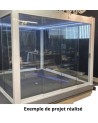 Pergola/ veranda Alexia 4x4m en aluminium