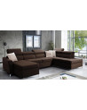 copy of Canapé d'angle reversible convertible ANDRE 202 x 85 cm en plusieurs couleurs