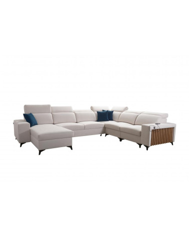 copy of Canapé d'angle reversible convertible ANDRE 202 x 85 cm en plusieurs couleurs