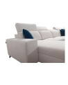 copy of Canapé d'angle reversible convertible ANDRE 202 x 85 cm en plusieurs couleurs