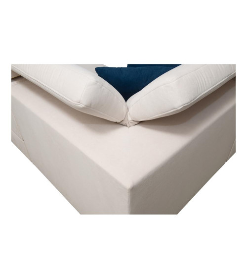 Canapé d'angle convertible ANDRE 202 x 85 cm en plusieurs couleurs