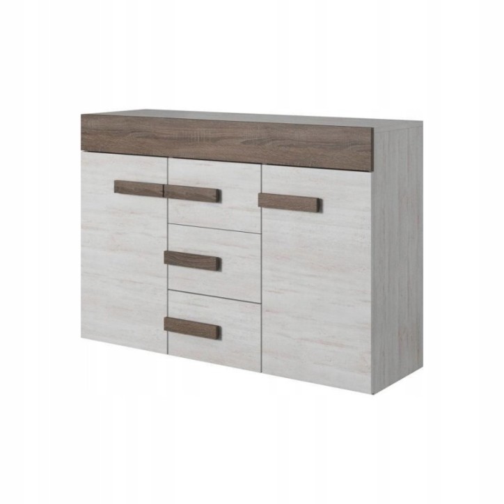 Buffet  THELMA 135 cm chêne