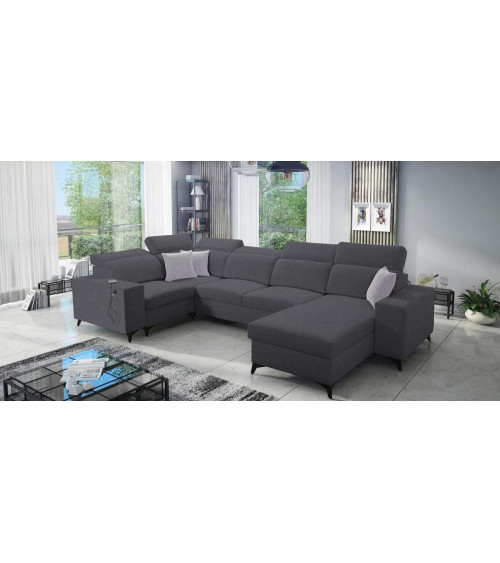 Divano letto angolare BARTONE VIII MIX 361 x 183 x 283 cm in vari colori