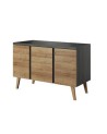 Buffet LAOS 120 cm chêne et pin