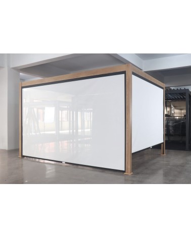 Pergola Cathy - alu 3x3m avec 2 stores