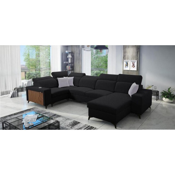 Canapé d'angle convertible BARTONE IV 361 x 183 x 203 cm en plusieurs couleurs Canapé d'angle convertible BARTONE IV 361 x 183 x 203 cm en plusieurs couleurs